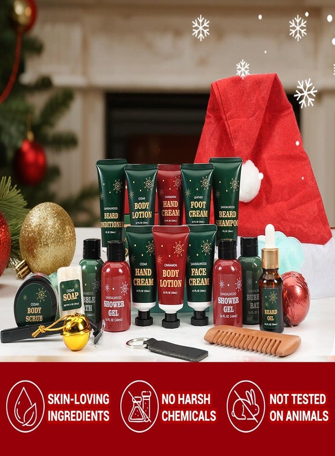 Rinse & Robust Advent Beauty Calendar for Adults 2025 Rinse & Robust Beard Care Kit Christmas Gifts for Men Skincare Beauty Advent Calendar for Men Christmas 24 Days Countdown Calendar Beard Care Grooming - Image 3